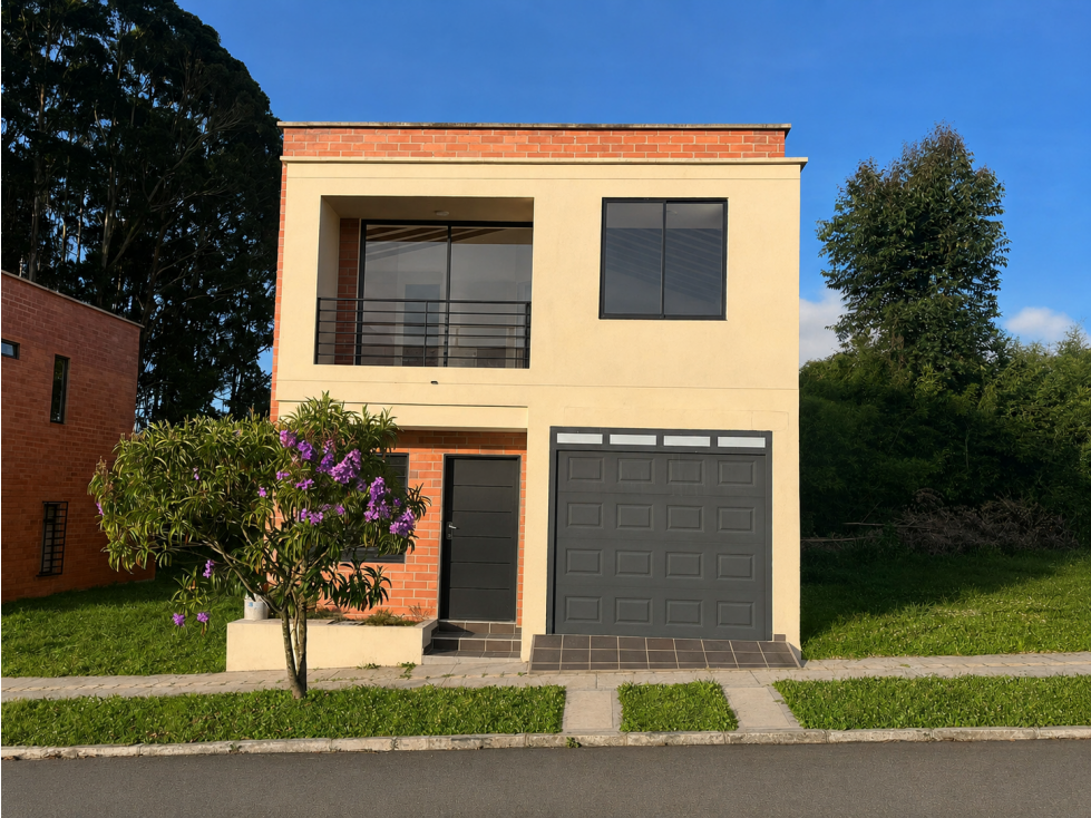 VENDEMOS CASA CAMPESTRE DE 140m² EN UNIDAD ABIERTA EN EL CARMEN — foto 2