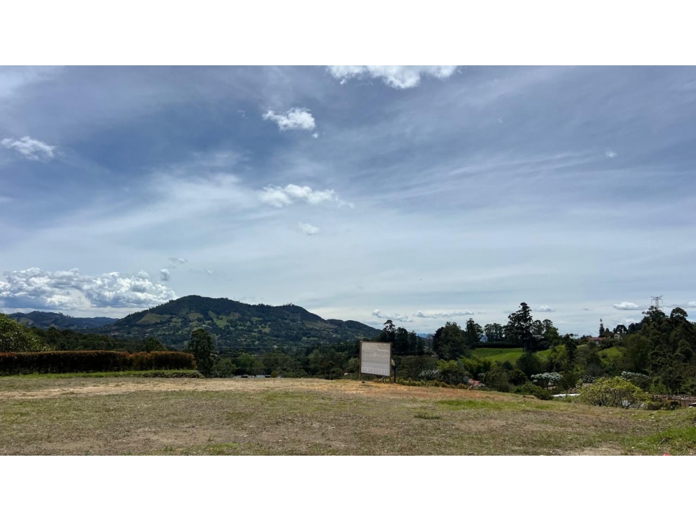VENTA LOTE PLANO 2.300m² VISTA360° PORTERÍA 24/7 SAN ANTONIO LA CEJA — foto 2