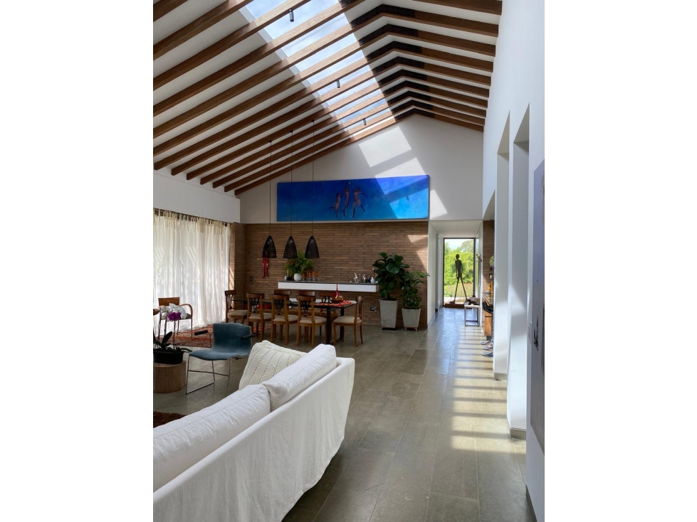 Casa campestre en unidad cerrada