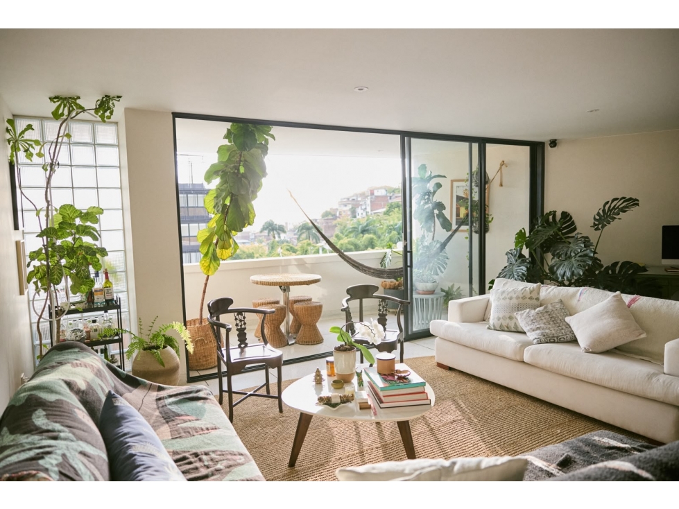 (MJ) APARTAMENTO AMOBLADO EN ALQUILER EN ARBOLEDA, OESTE DE CALI.
