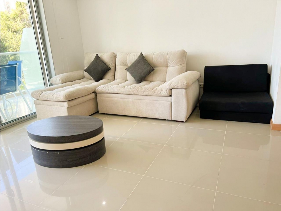 (J) APARTAMENTO AMOBLADO PARA VENTA EN SANTA MARTA-MAGDALENA, — foto 3