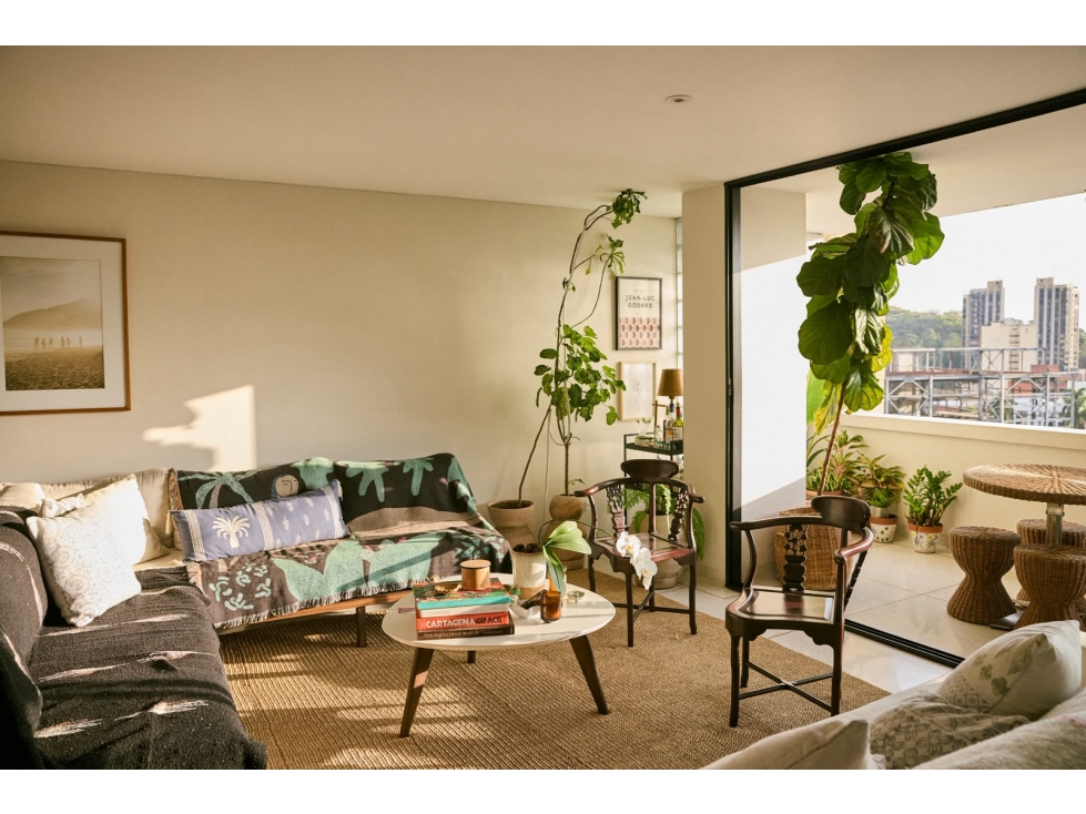 (MJ) APARTAMENTO AMOBLADO EN ALQUILER EN ARBOLEDA, OESTE DE CALI. — foto 3