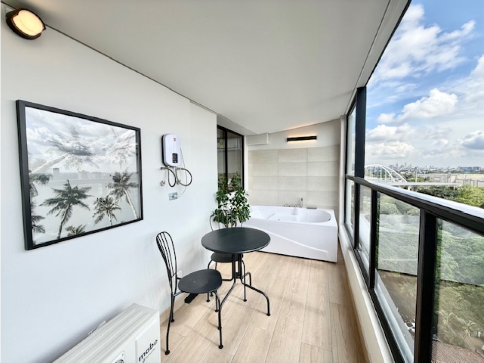 (WS) APARTAESTUDIO AMOBLADO PARA VENTA EN CUARTO DE LEGUA OESTE -CALI. — foto 4