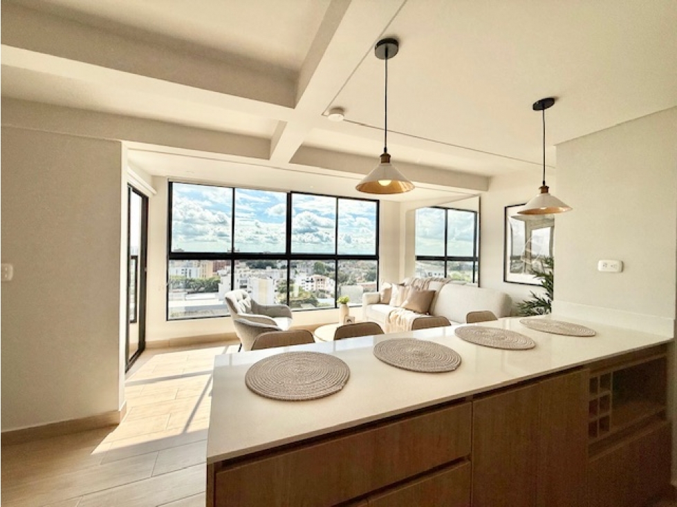 (WS) APARTAESTUDIO AMOBLADO PARA VENTA EN CUARTO DE LEGUA OESTE -CALI. — foto 6