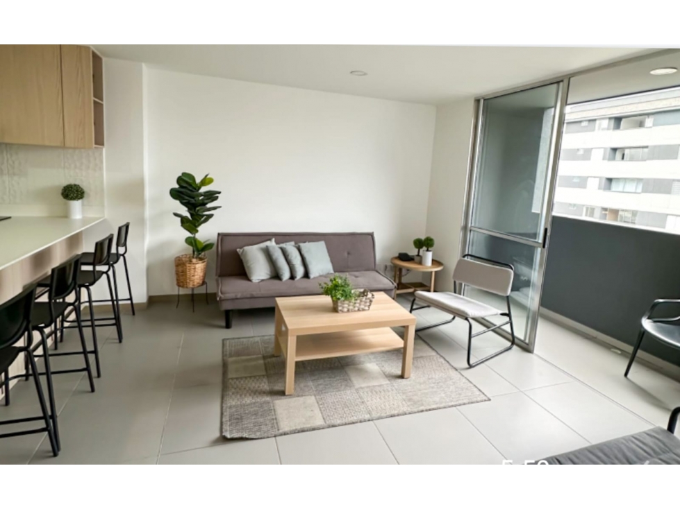 APARTAMENTO EN VENTA AMOBLADO SECTOR SANTA FE GUAYABAL MEDELLIN — foto 3