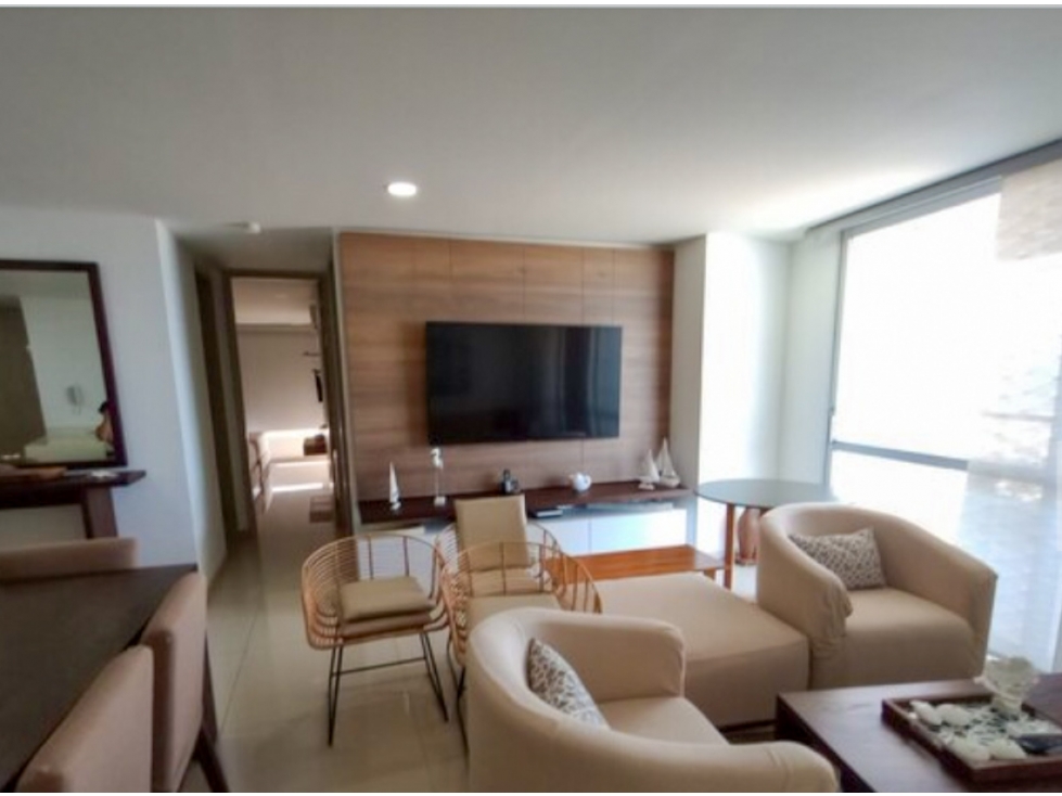 Apartamento en venta exclusivo en edificio línea de playa Cartagena — foto 3
