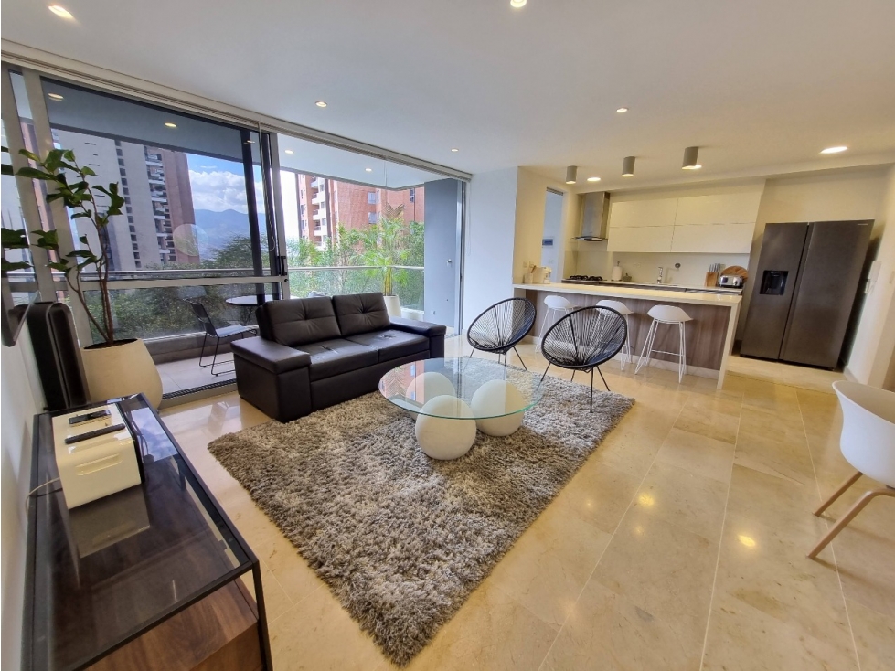 Venta y/o arriendo apartamento moderno amoblado Lalinde el Poblado — foto 2