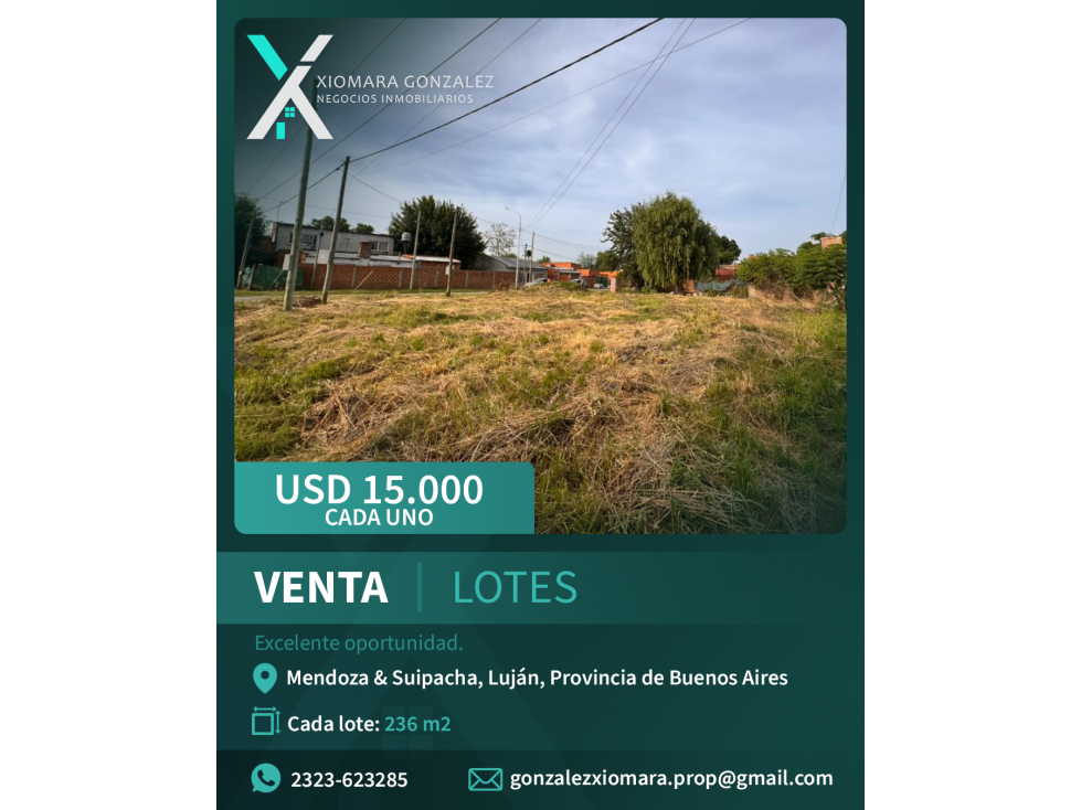 VENTA DE 2 LOTES EN BARRIO AMEGHINO — foto 2