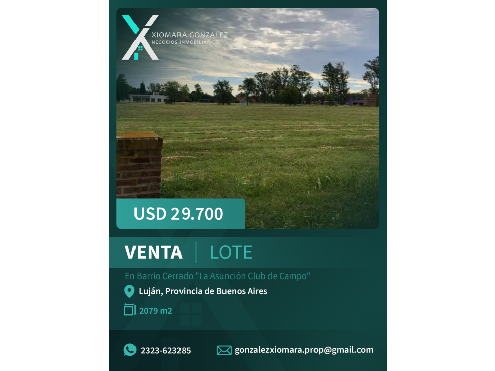 LOTE EN VENTA EN BARRIO CERRADO — foto 3