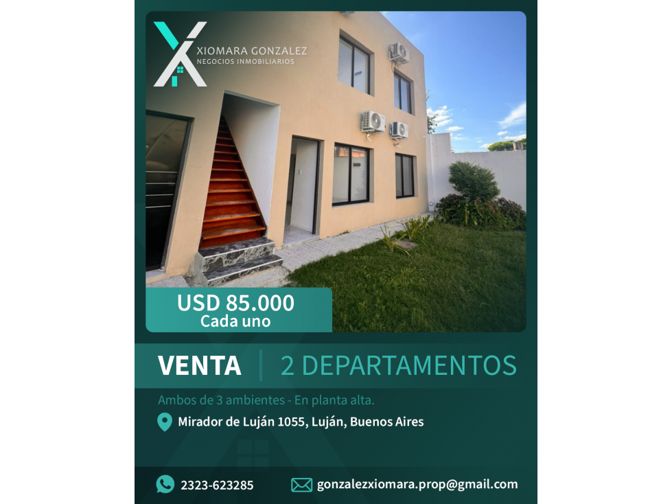 SE VENDEN 2 DEPARTAMENTOS EN BARRIO EL MIRADOR EN PLANTA ALTA — foto 3