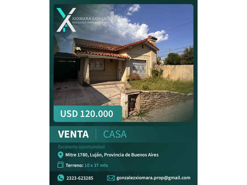 CASA EN VENTA LUZ, ESPACIO Y EXCELENTE UBICACIÓN