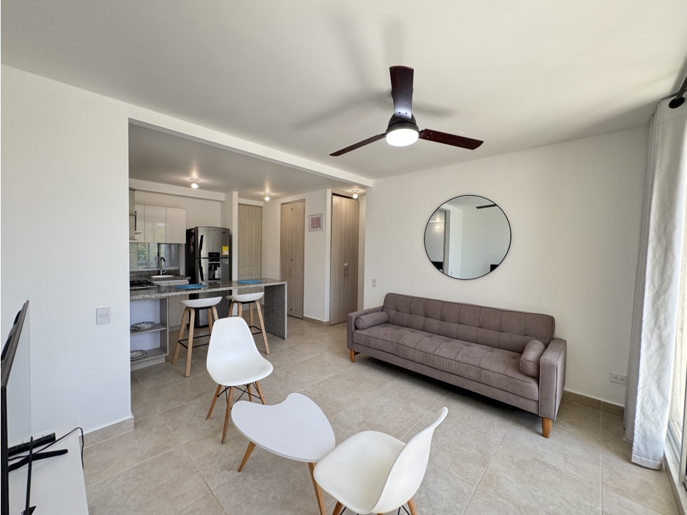VENTA APARTAMENTO AMOBLADO 2 ALCOBAS EN CAPRIELLA SERENA DEL MAR — foto 4