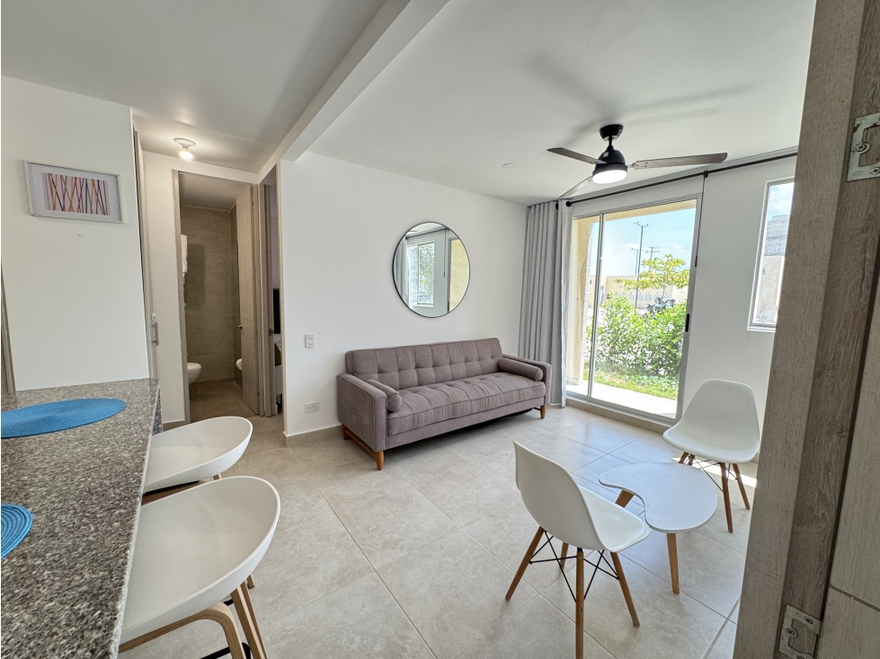 VENTA APARTAMENTO AMOBLADO 2 ALCOBAS EN CAPRIELLA SERENA DEL MAR — foto 6