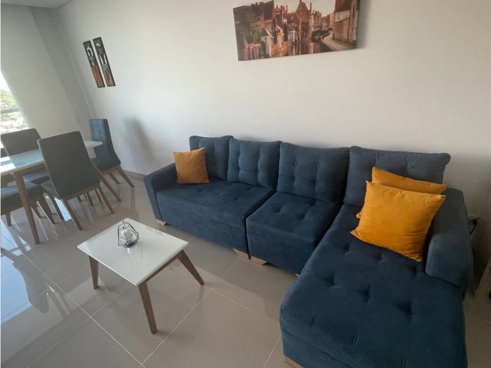 ARRIENDO APARTAMENTO AMOBLADO 2 ALCOBAS CABRERO MARINA CLUB CARTAGENA — foto 2