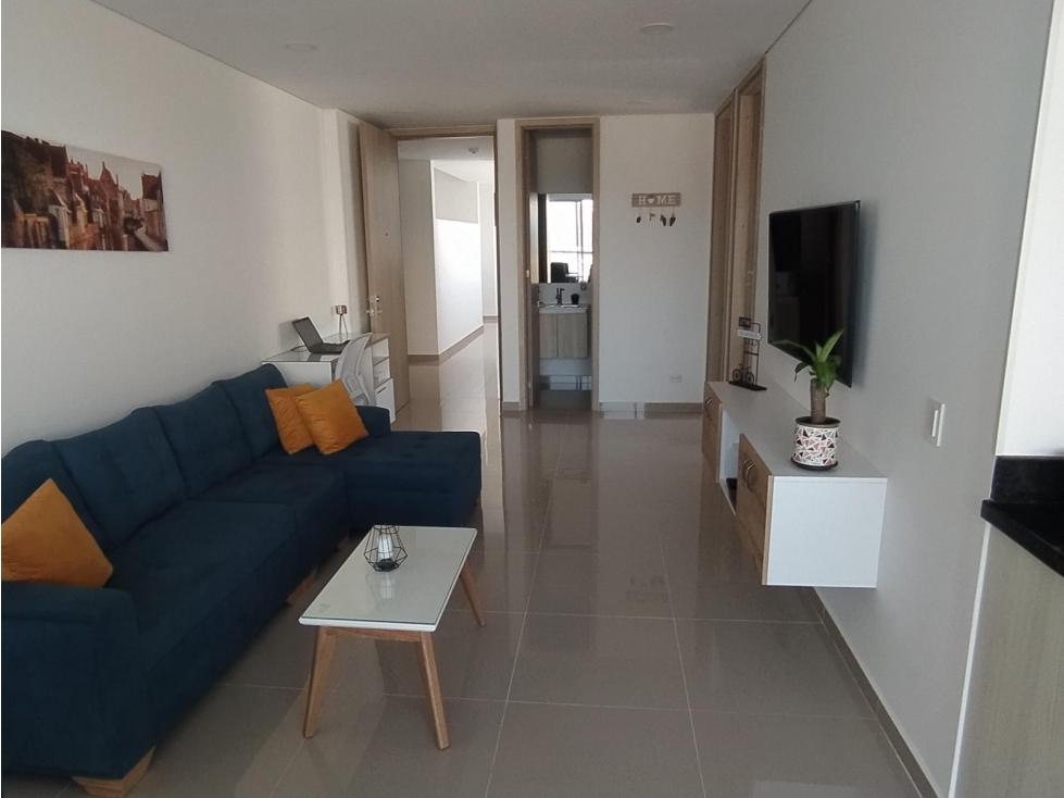 ARRIENDO APARTAMENTO AMOBLADO 2 ALCOBAS CABRERO MARINA CLUB CARTAGENA
