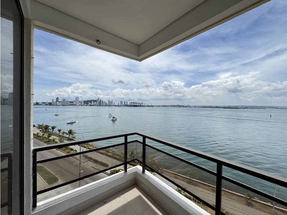 ARRIENDO APARTAMENTO EN BOCAGRANDE CON VISTA A LA BAHIA CARTAGENA — foto 5