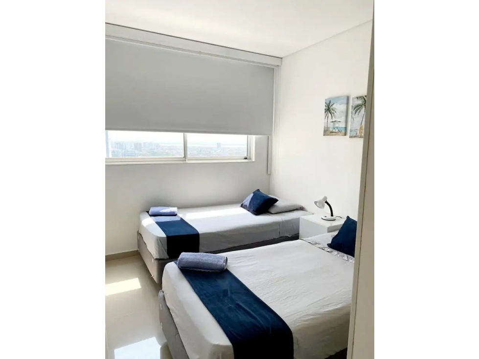 ARRIENDO APARTAMENTO AMOBLADO 2 ALCOBAS CABRERO MARINA CLUB CARTAGENA — foto 5