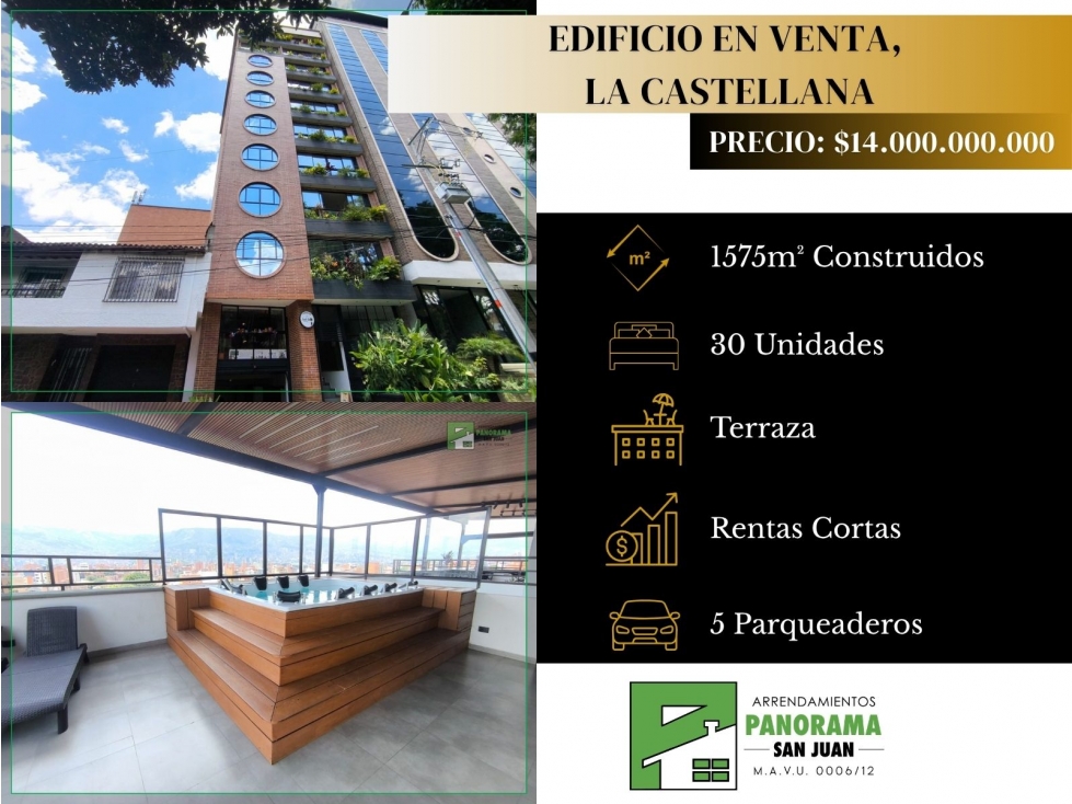 EDIFICIO EN VENTA EN LA CASTELLANA OPORTUNIDAD DE INVERSIÓN