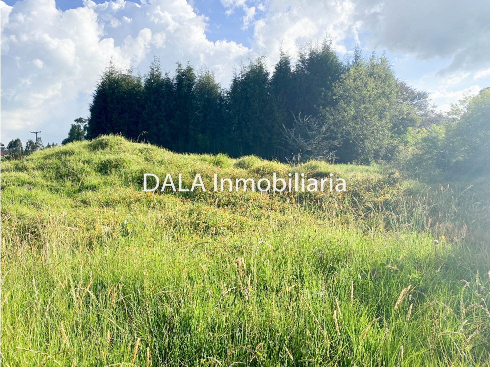 SE VENDE LOTE EN CHIA, VEREDA FAGUA. INMOBILIARIAS CHÍA