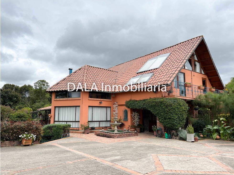 SE VENDE CASA CAMPESTRE EN LA VD FAGUA, INMOBILIARIAS CHÍA