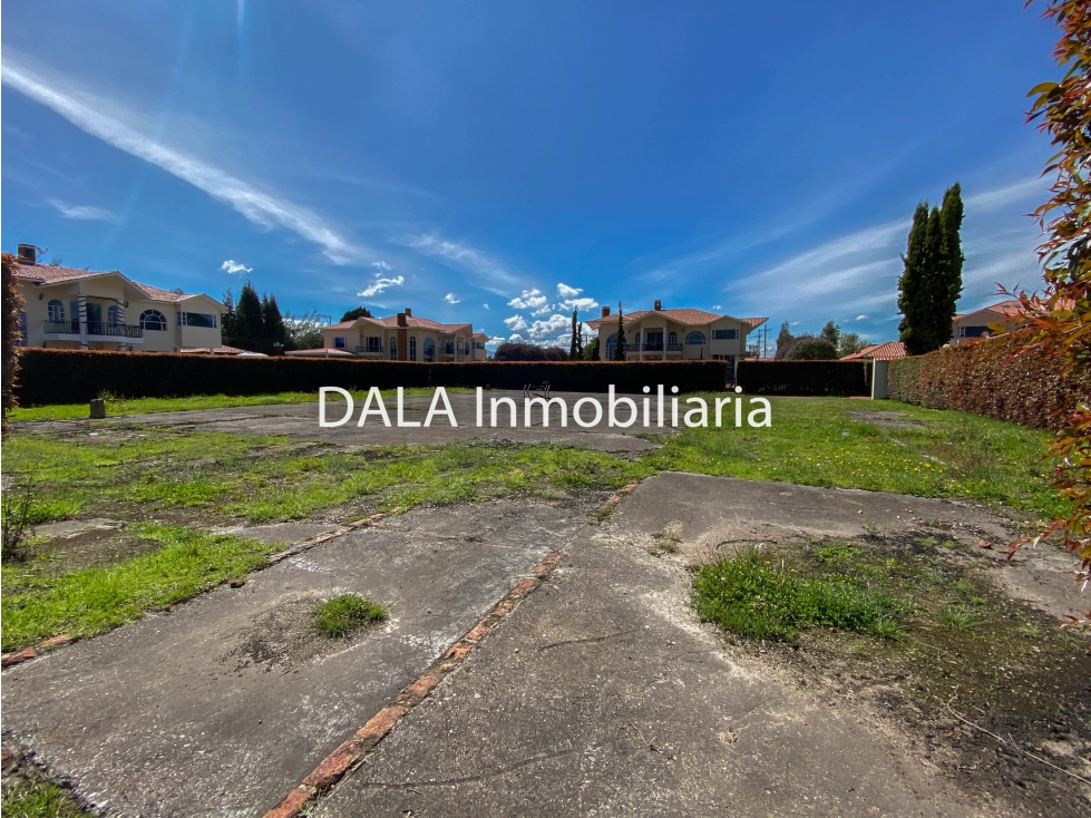 LOTE EN VENTA EN CAJICÁ, VEREDA CHUNTAME. INMOBILIARIAS CAJICÁ - 1
