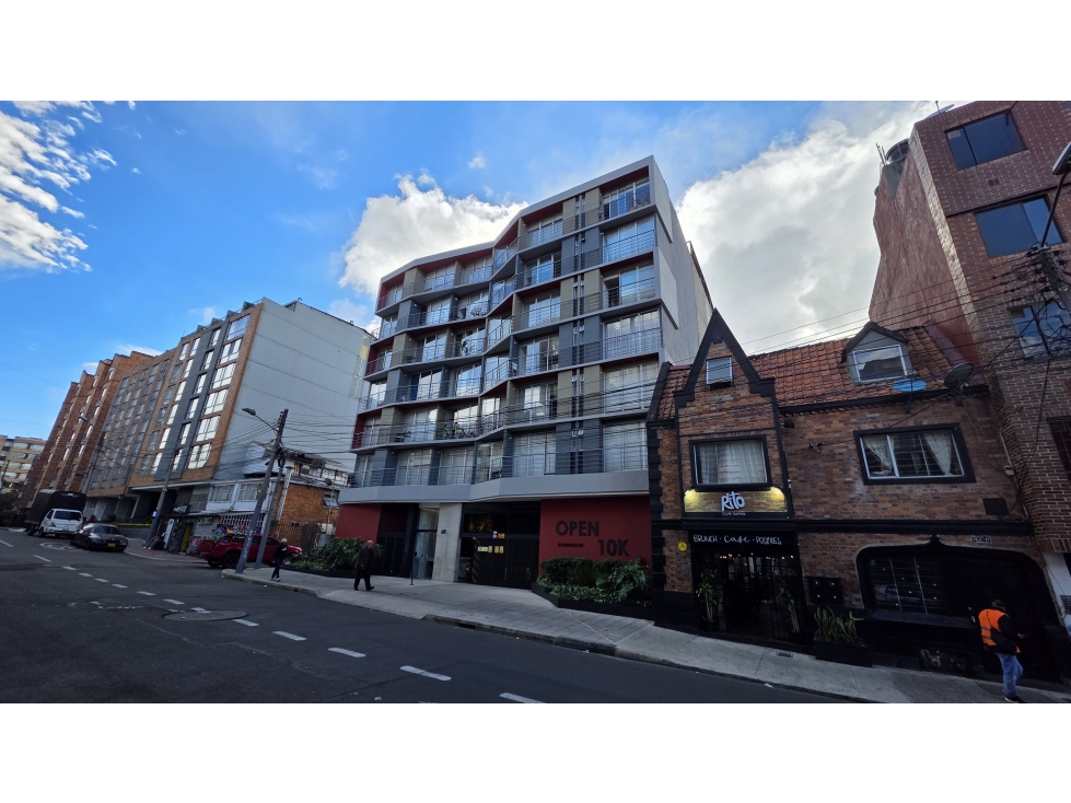 SE VENDE APARTAESTUDIO CON BALCON PARA AIRBNB EN CHAPINERO - 6