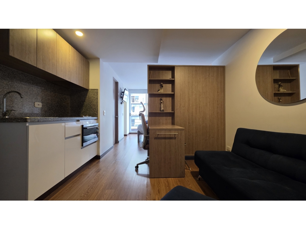 SE VENDE APARTAESTUDIO CON BALCON PARA AIRBNB EN CHAPINERO - 3