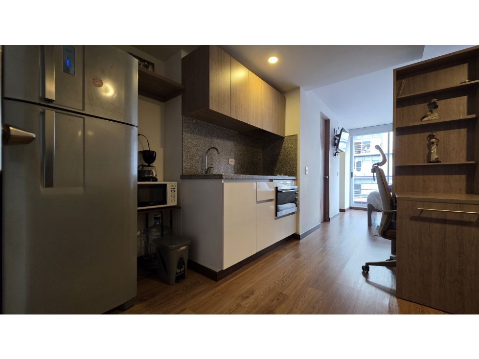 SE VENDE APARTAESTUDIO CON BALCON PARA AIRBNB EN CHAPINERO - 5