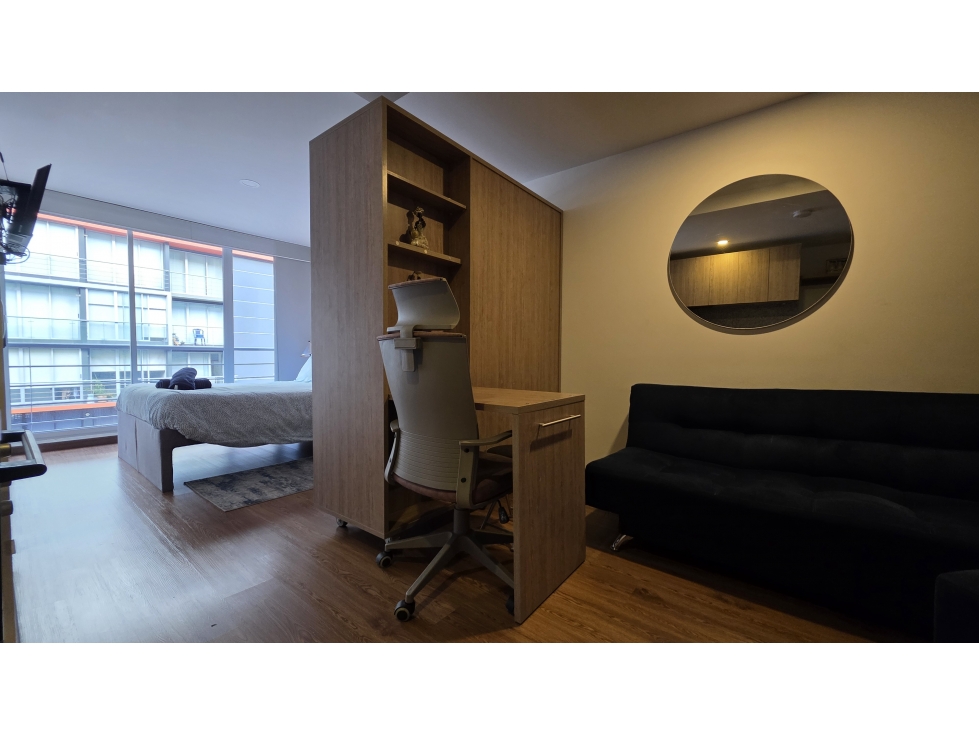 SE VENDE APARTAESTUDIO CON BALCON PARA AIRBNB EN CHAPINERO - 4