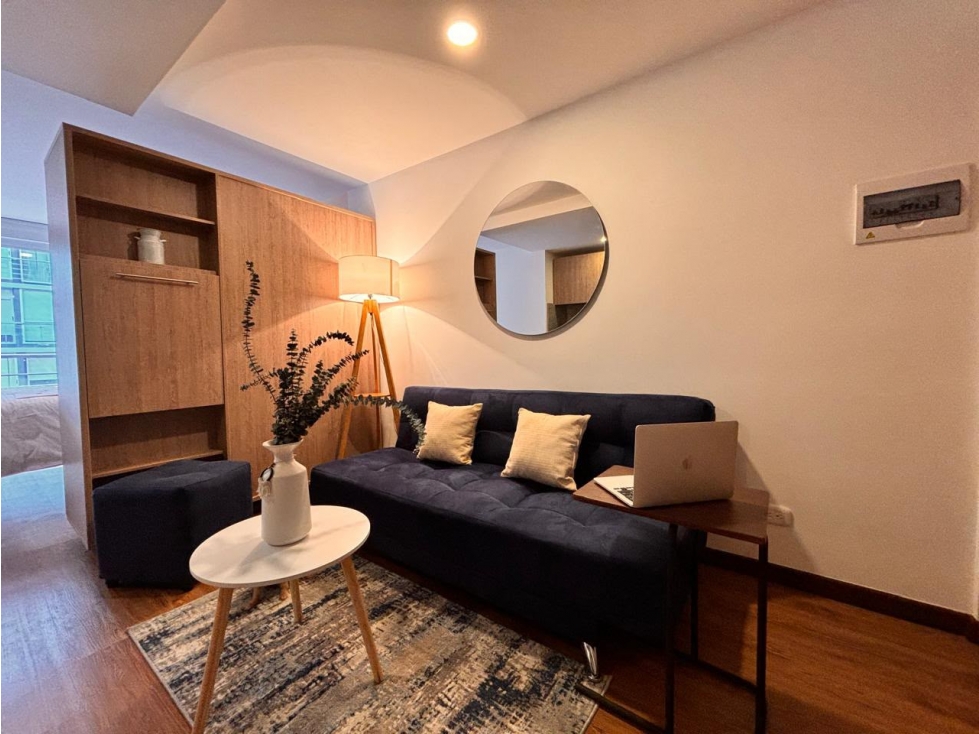 SE VENDE APARTAESTUDIO CON BALCON EN CHAPINERO