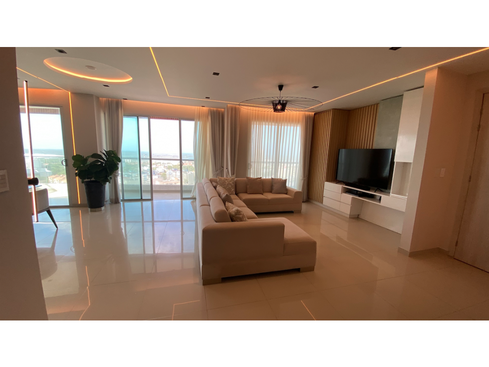 Apartamento de lujo en Riomar - 3 alcobas Vista panorámica Bquilla — foto 4