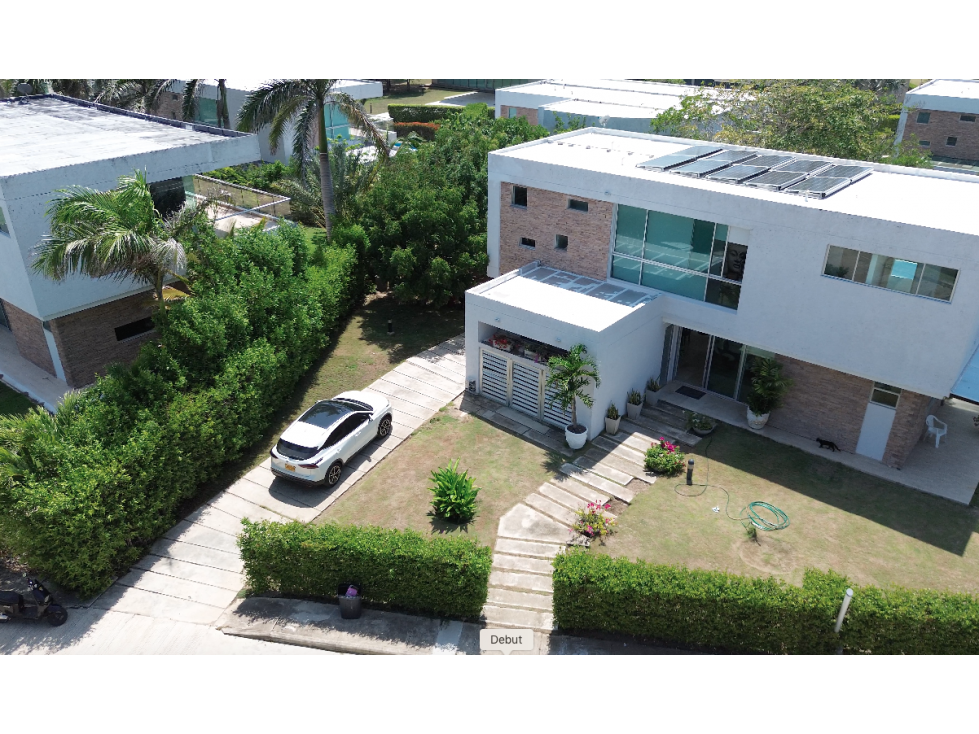 VENDO CASA CAMPESTRE CON CLUB DE PLAYA- AQUAMARINA-CARTAGENA - 6