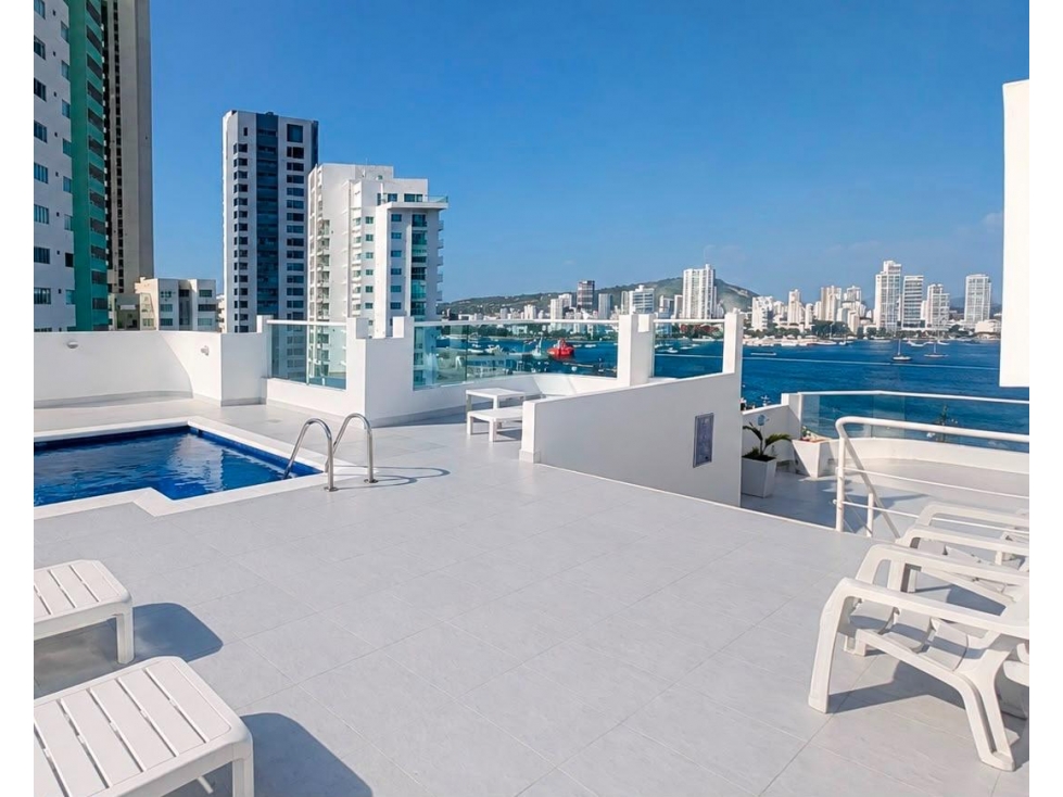 CARTAGENA VENDO MODERNO 270 GRADOS CON VISTA A BAHIA