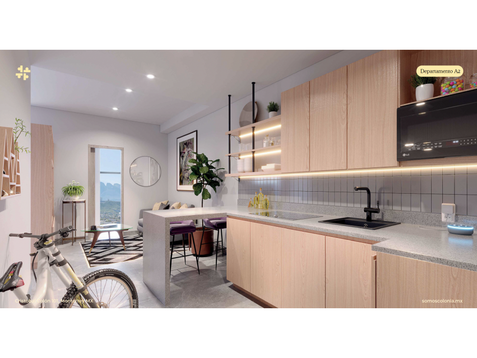 Departamento en Venta, Entrega inmediata, Centro de Monterrey
