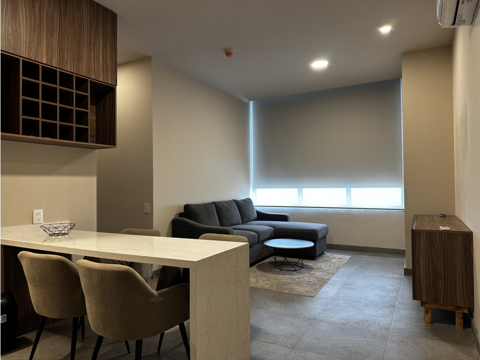 Departamento Amueblado en Renta Torre Republica Centro de Monterrey NL — foto 2