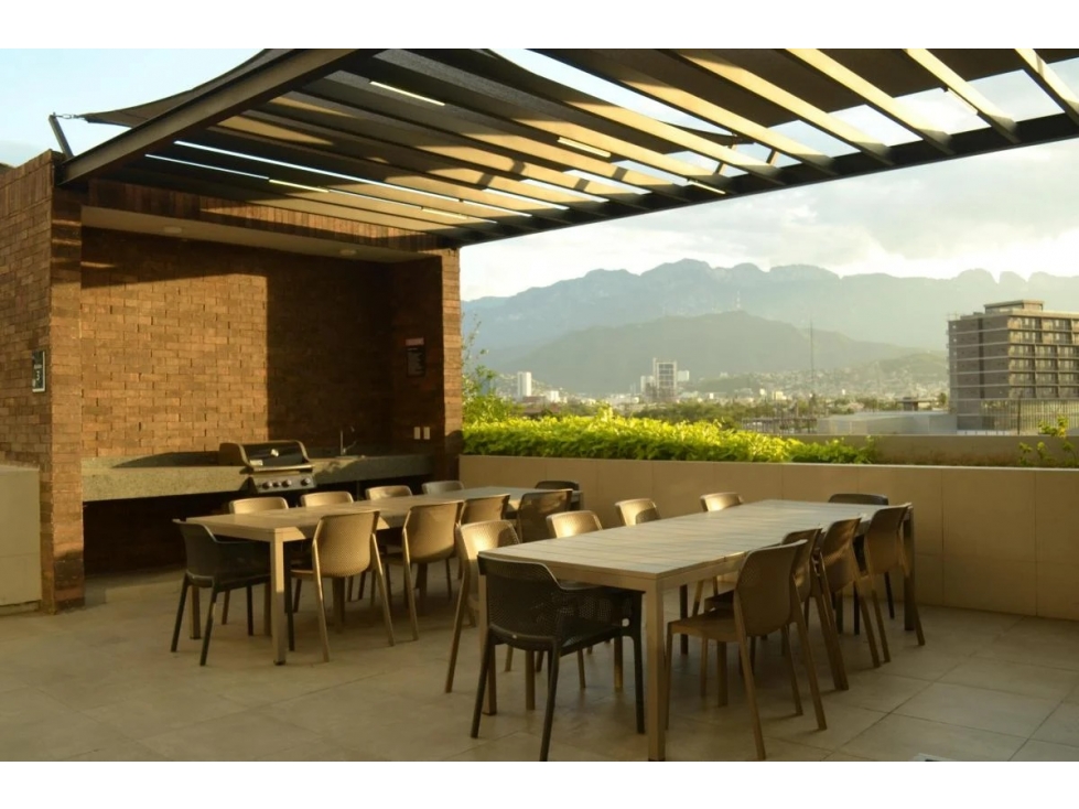 Departamento amueblado en renta - Torre Livo, Monterrey