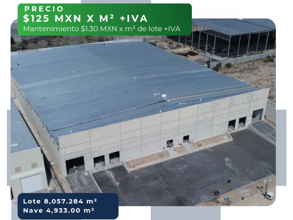 Nave industrial en renta Parque Industrial Martel III, Santa Catarina - 1