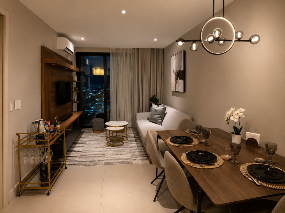 Departamento Amueblado zona San Pedro Mty. N.L. - 1