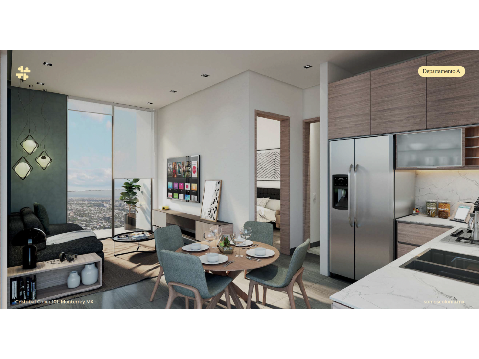 Departamento en Venta, Entrega inmediata, Centro de Monterrey — foto 2