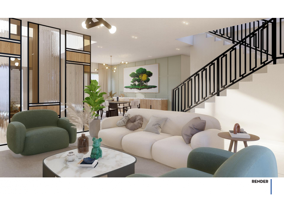 VENTA DE CASA DUPLEX MODELO A THE WOODS SANTA MARIA - 2