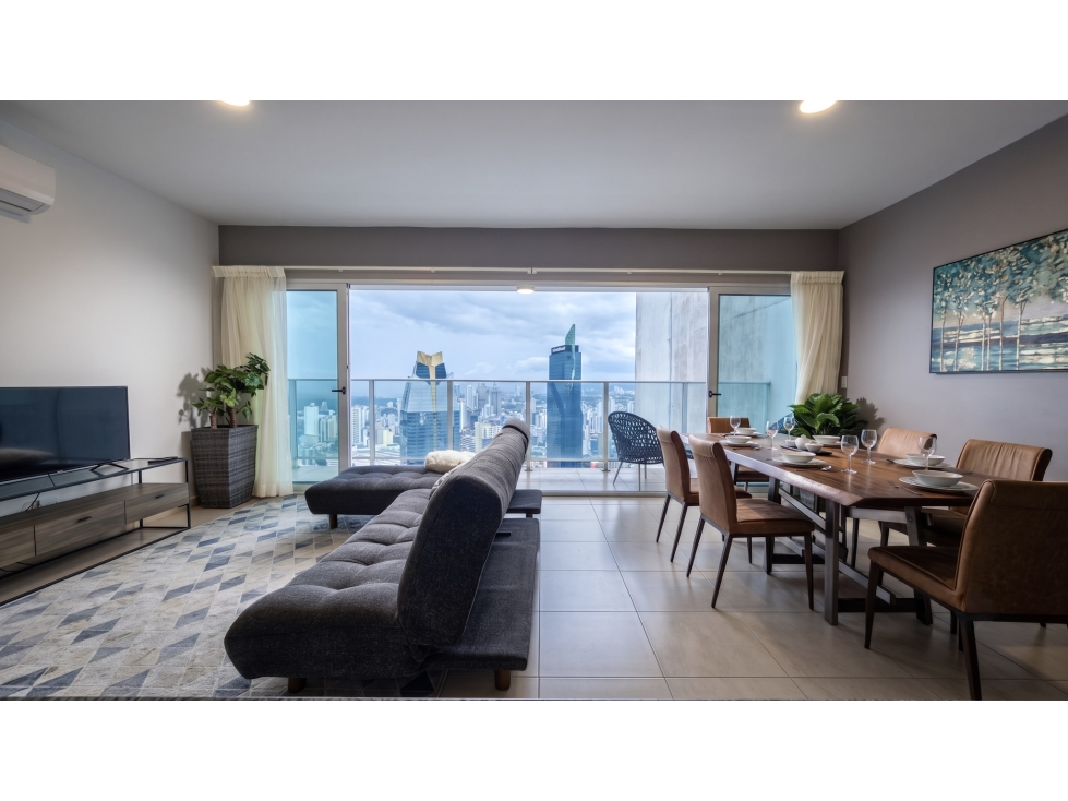 ALQUILER DE APARTAMENTO AMOBLADO AVENIDA BALBOA PH WATERS — foto 2