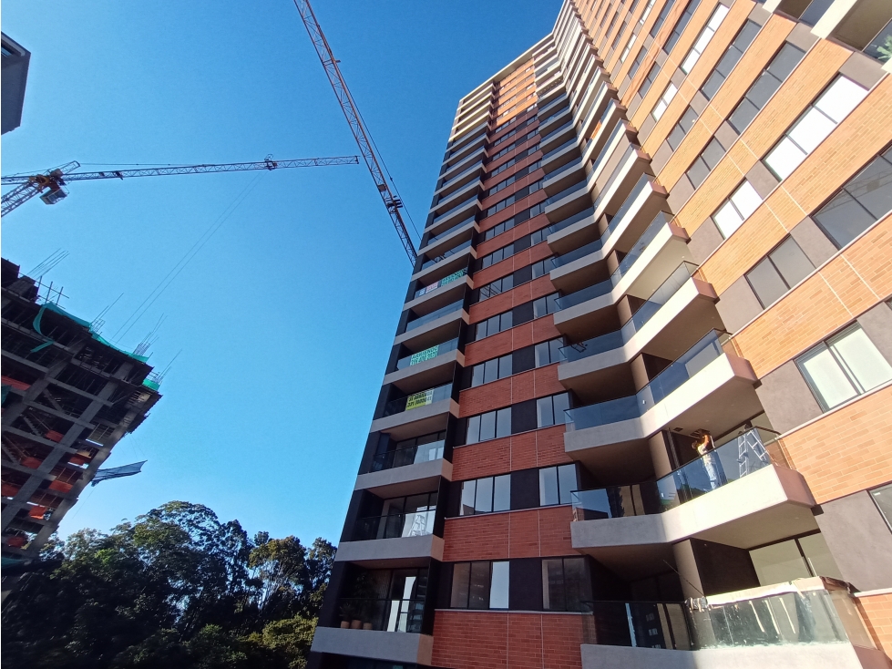 ARRIENDO APARTAMENTO PISO 22 EN UNIDAD CERRADA CON PANORAMICA