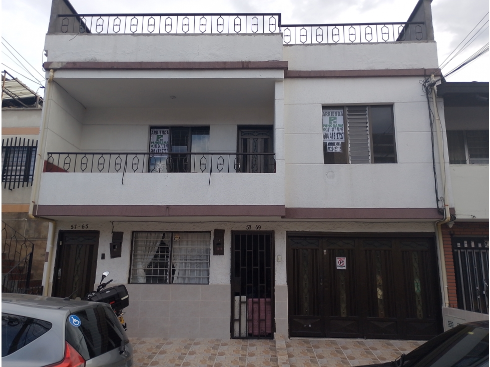 ARRIENDO CASA DE 6 ALCOBAS DE 170 METROS MAS TERRAZA DE 150 MTS