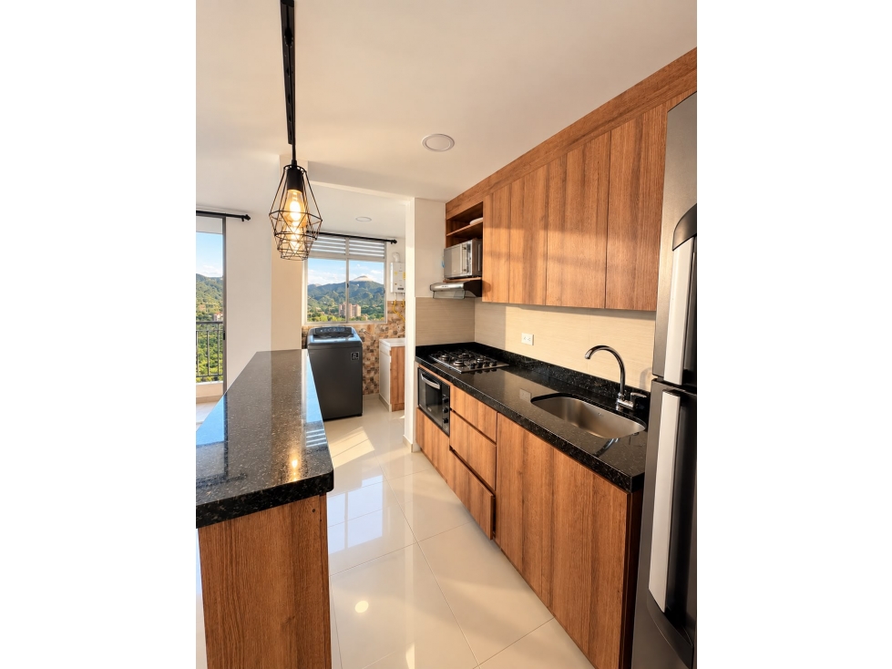 arriendo apartamento en mirador de bucaros piso 8 con panoramica