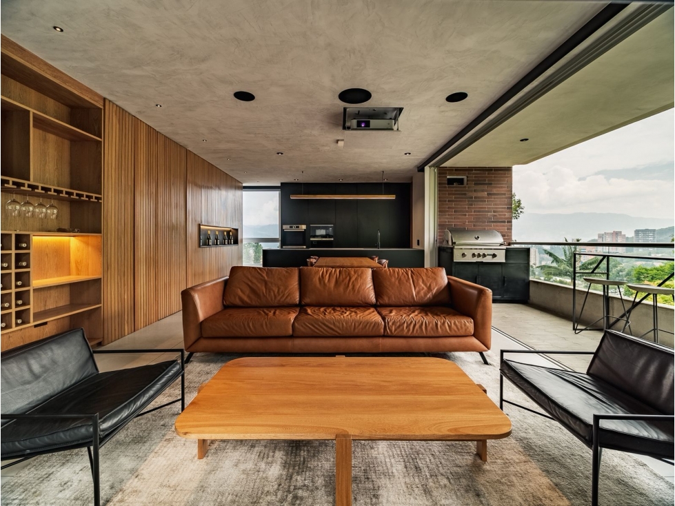 Apartamento amoblado de lujo en El Poblado, sector Cola del Zorro — foto 4