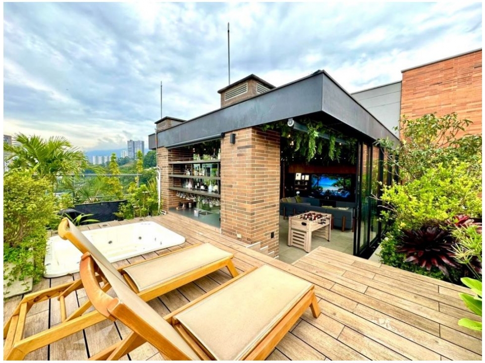 Penthouse en para venta en El Poblado