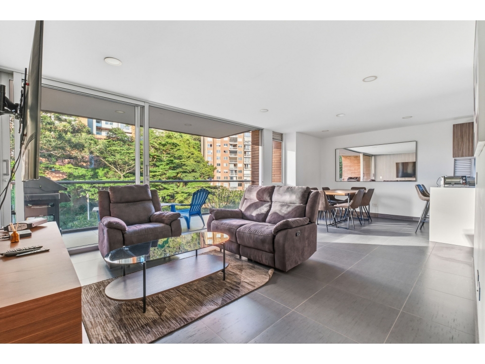 Apartamento en El Poblado, sector Castropol