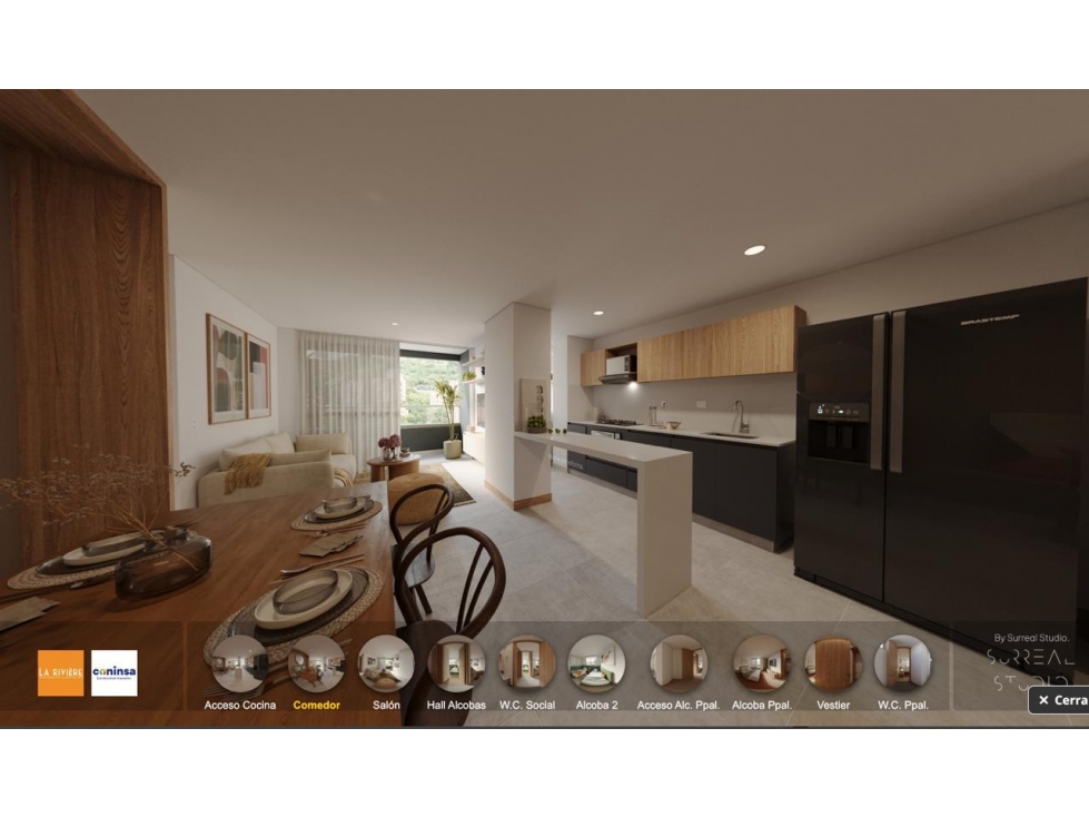 Cesion de derechos, Apartamento en ciudad del Río — foto 3