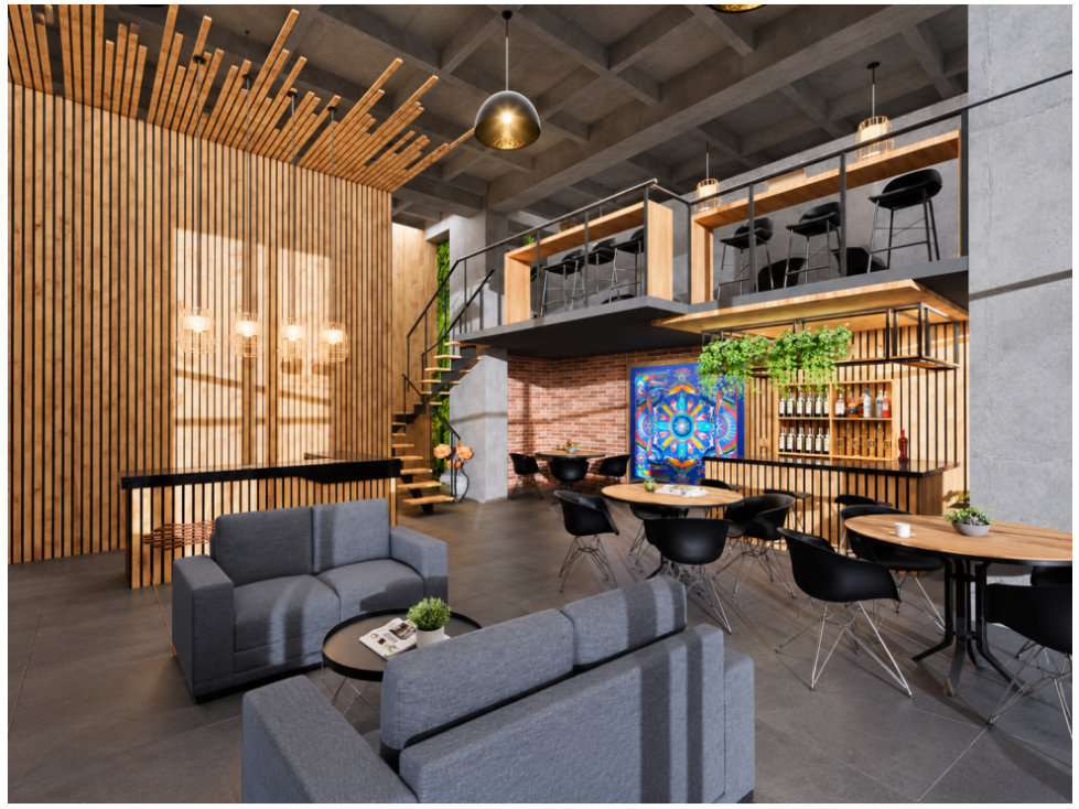 Apartaestudio en Medellín, sector Aguacatala — foto 3