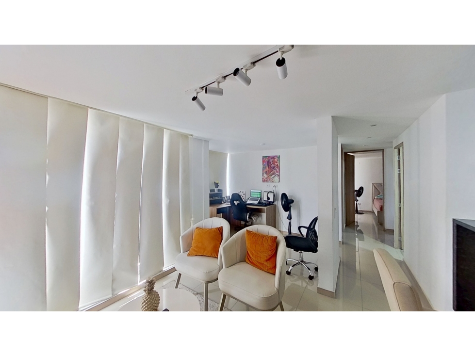 APARTAMENTO EN ARRIENDO-PARAISO-CORTINAS Y BLACKOUT — foto 2